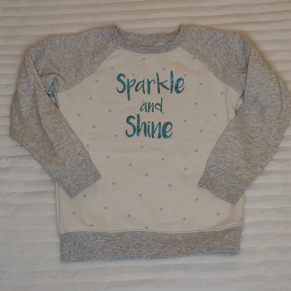 🎁Jumping Beans Sparkle and Shine sz 4 sweatshirt